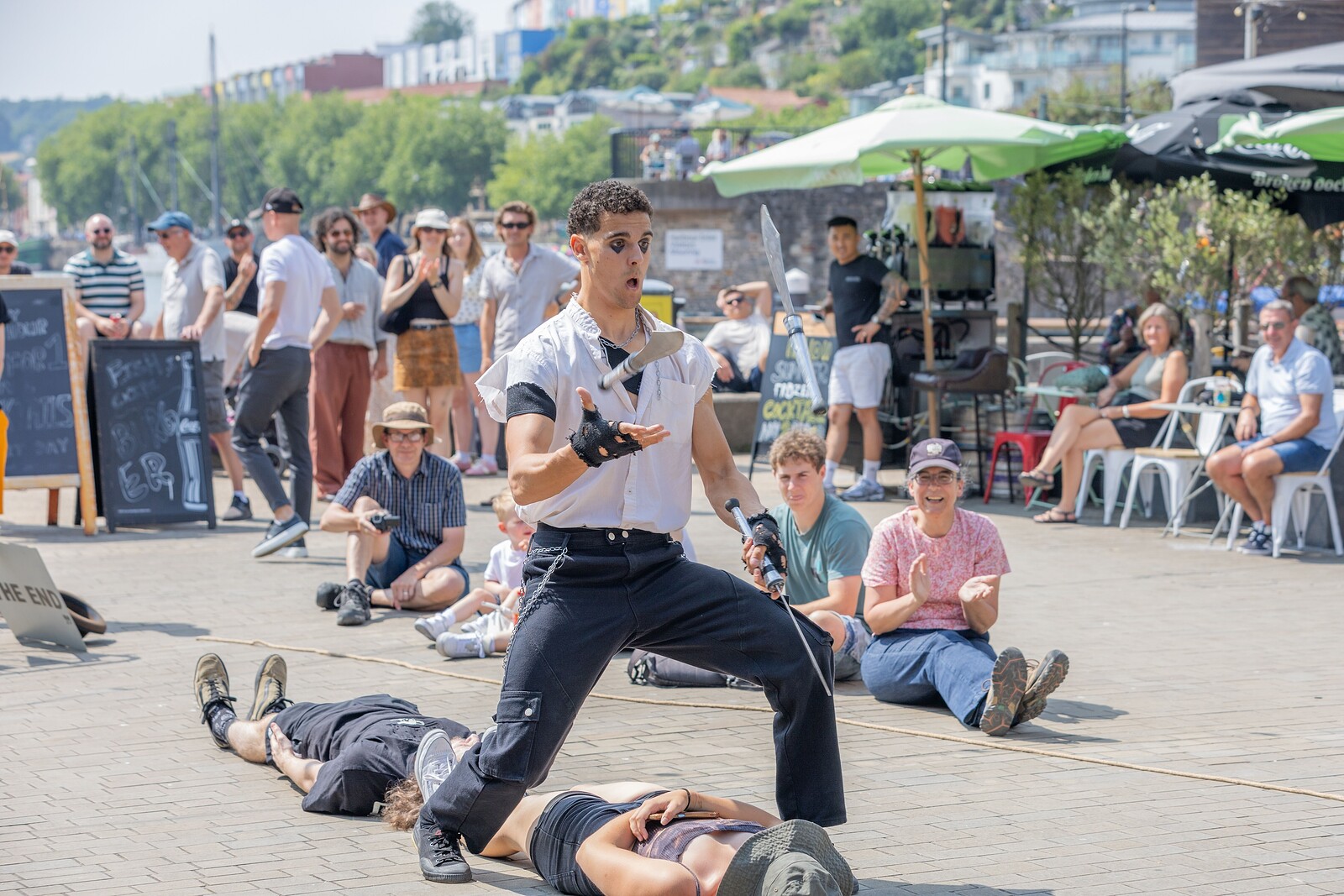 Busking Show Programme curated by Tit for Tat at Broadmead