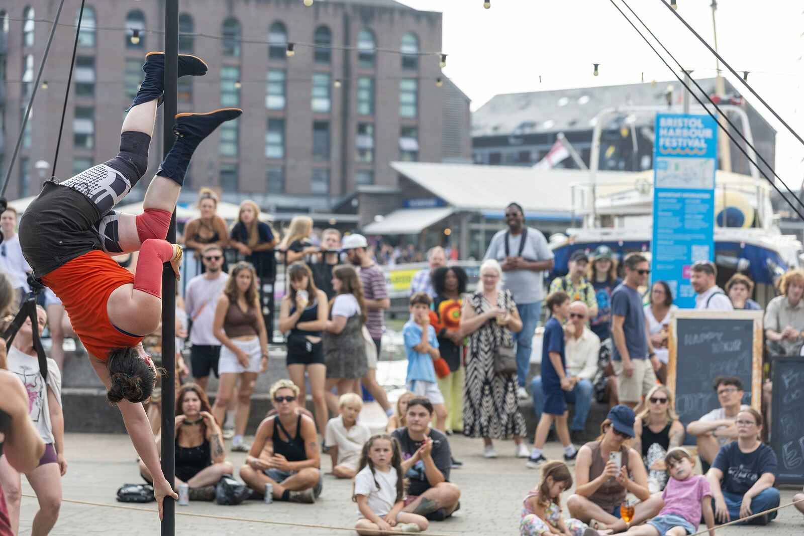 Busking Show Programme curated by Tit for Tat at Broadmead