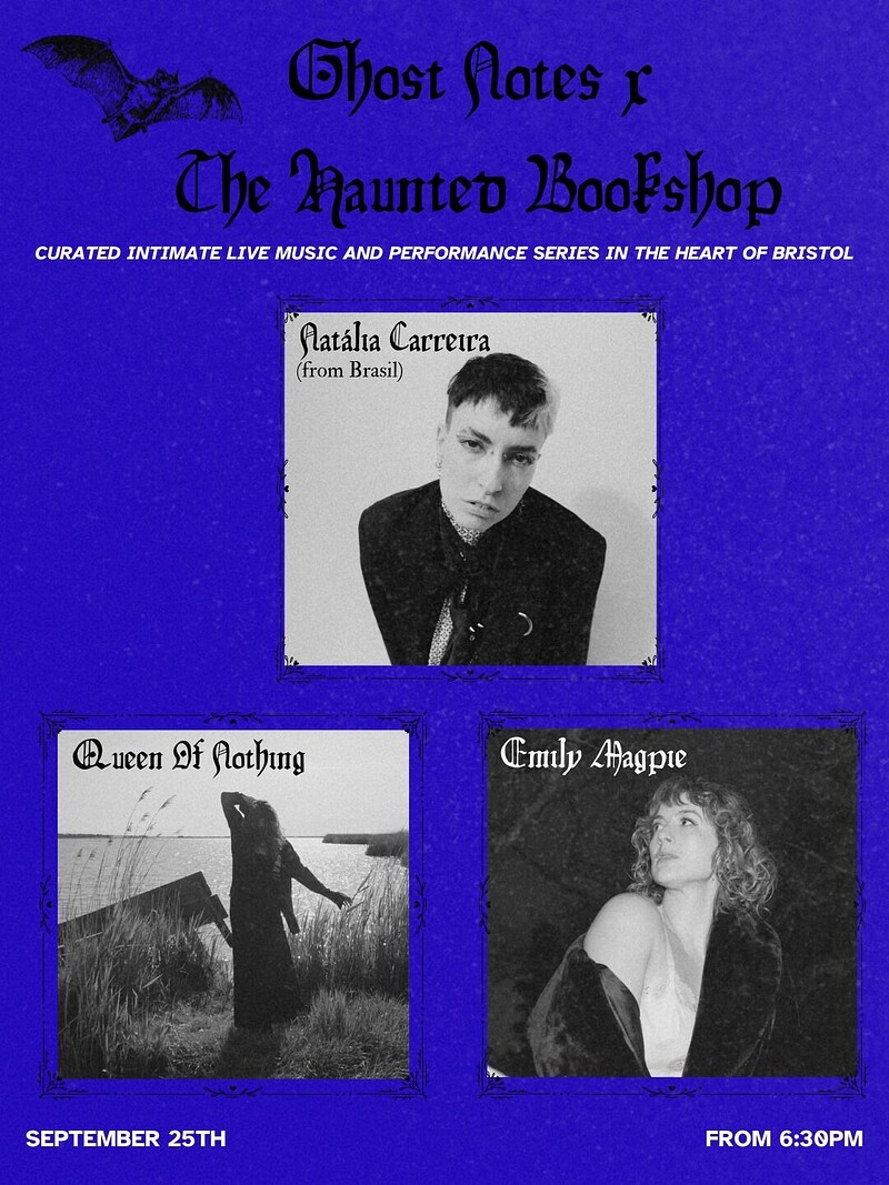 Ghost Notes at The Haunted Bookshop