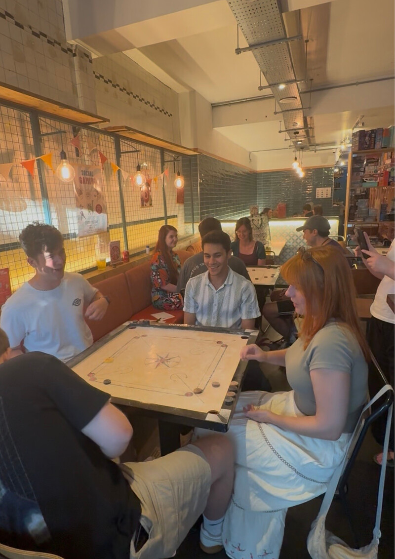 Carrom Social Indian Game Night at Chance and Counters Bristol