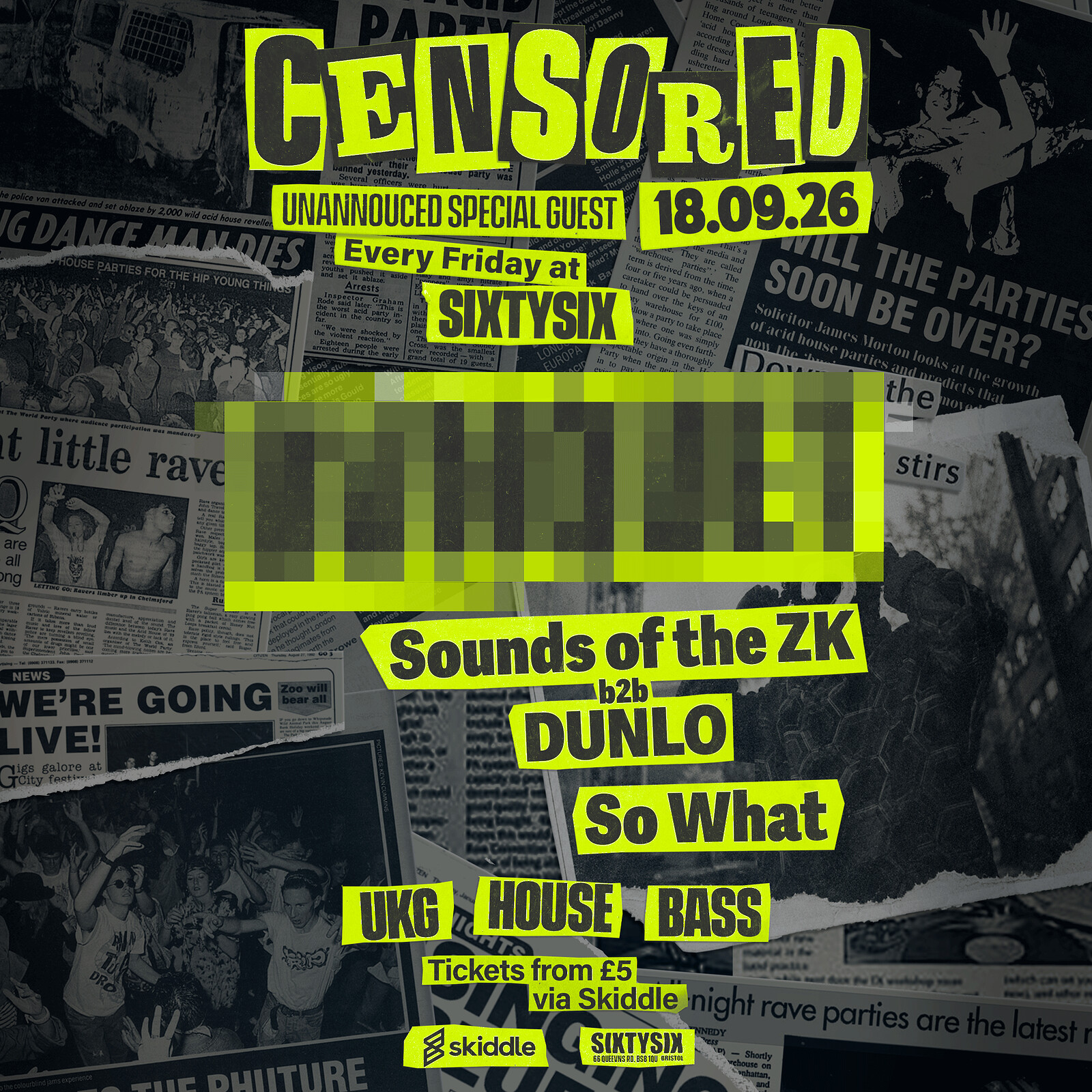 CENSORED - The Launch Party at SIXTYSIX