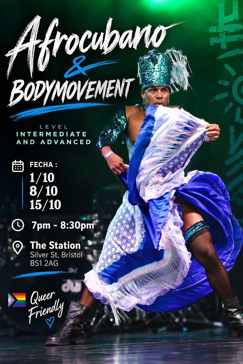 AFROCUBANO & BODY MOVEMENT at The Station