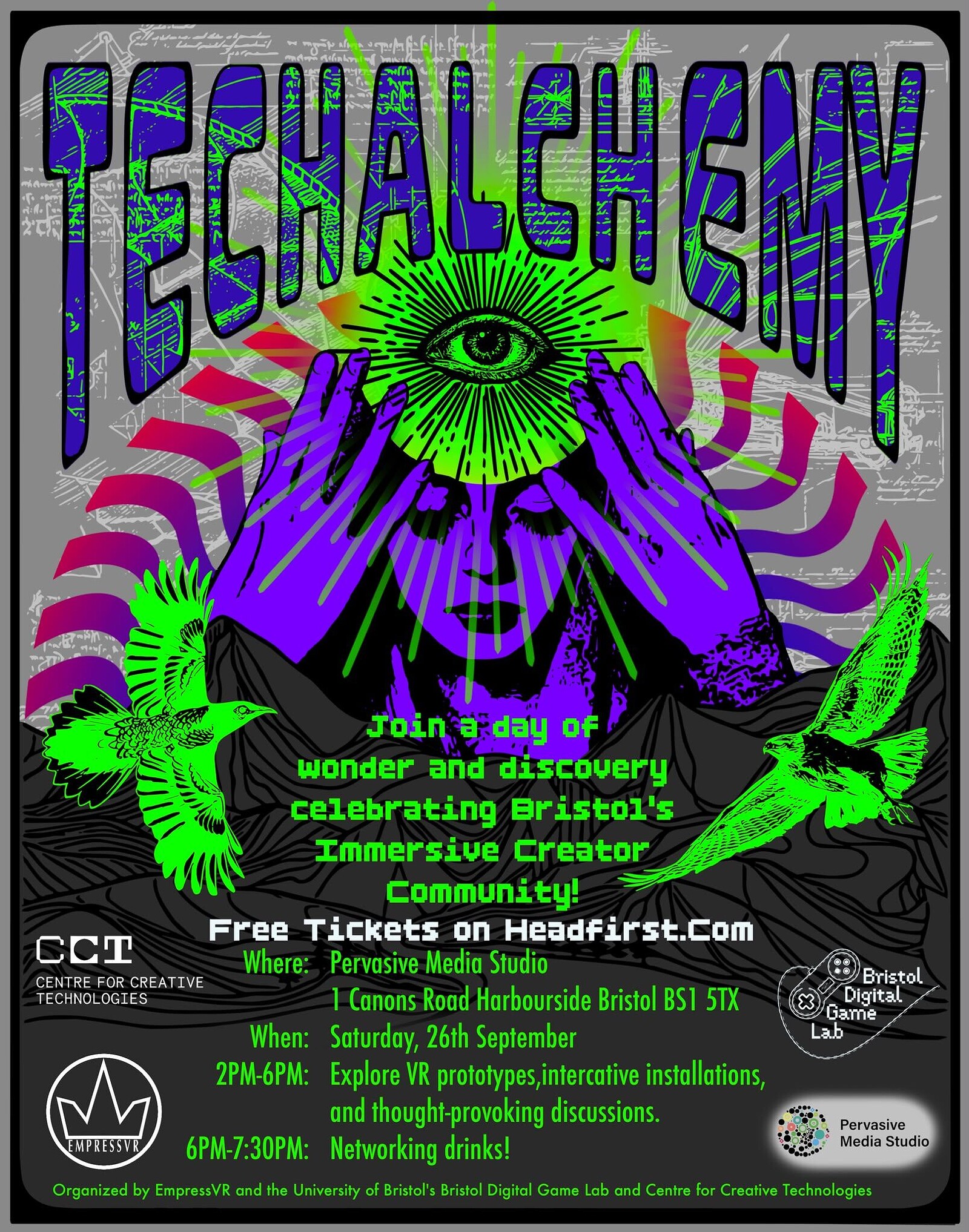 TechAlchemy at Pervasive Media Studio at Watershed