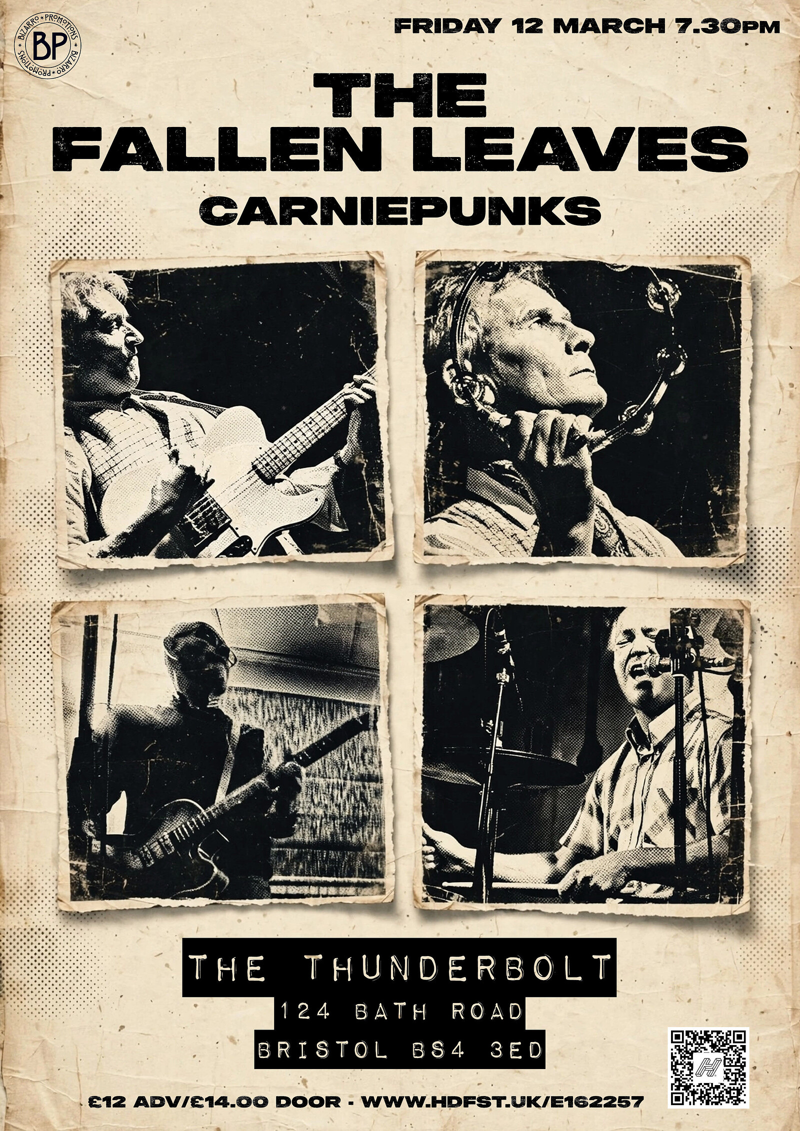 The Fallen Leaves + Carniepunks at The Thunderbolt