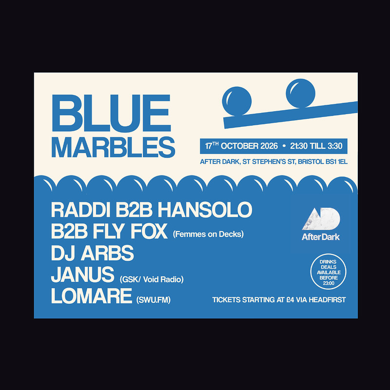 Blue Marbles at After Dark