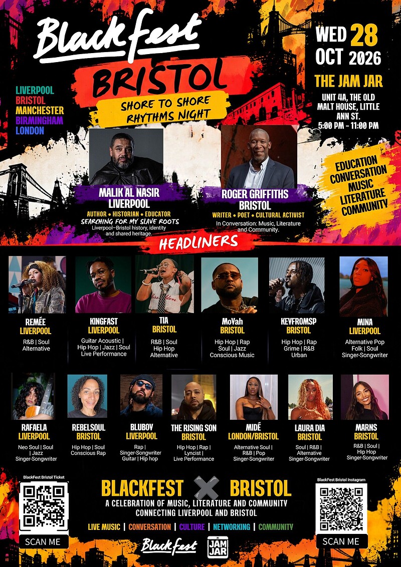 BlackFest 2026 – Bristol Music Showcase at The Jam Jar