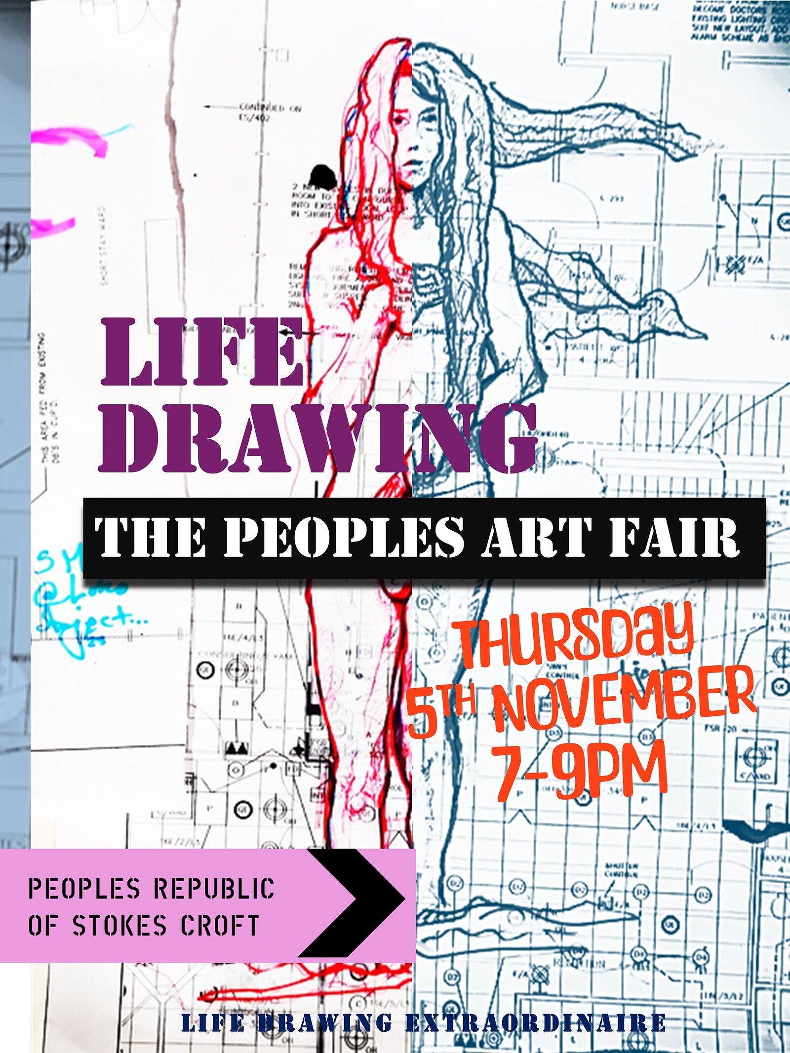 Life Drawing at the at PRSC