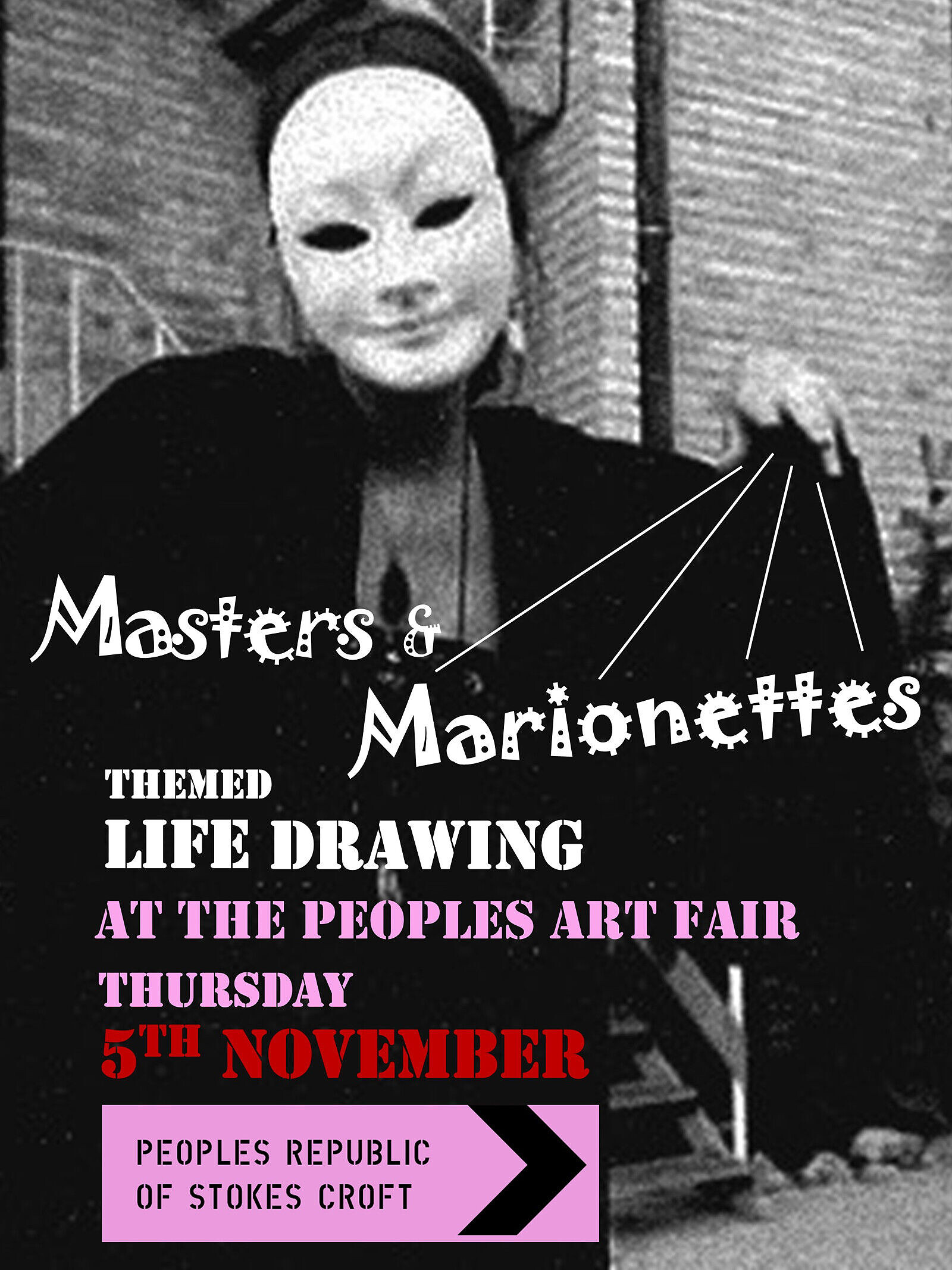 Masters & Marionettes: Themed Life Drawing at PRSC