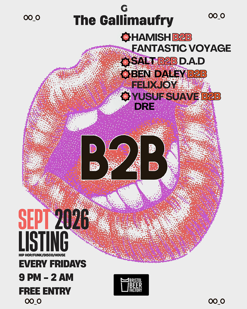 YUSUF SUAVE B2B DRE at The Gallimaufry