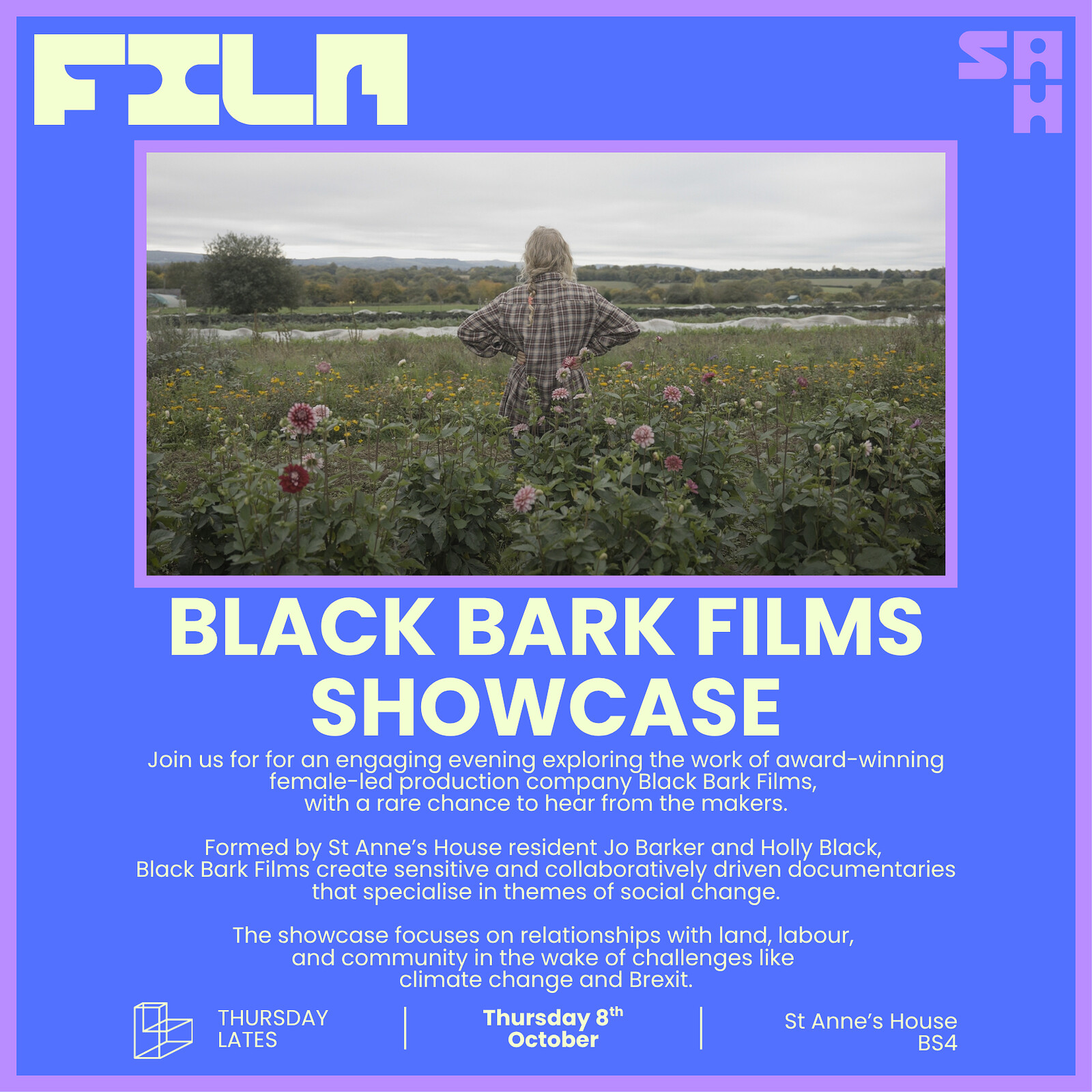 Screening and Q&A: Black Bark Films Showcase at St Anne's House (BS4)