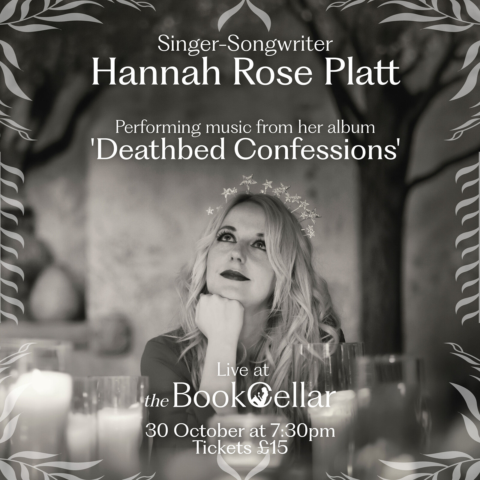 Hannah Rose Platt sings 'Deathbed Confessions' at The BookCellar