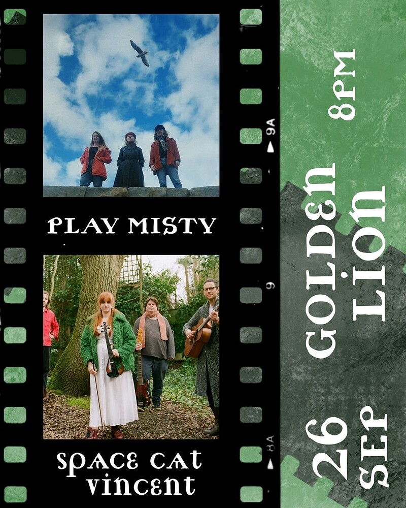 Play Misty and Space Cat Vincent at The Golden Lion