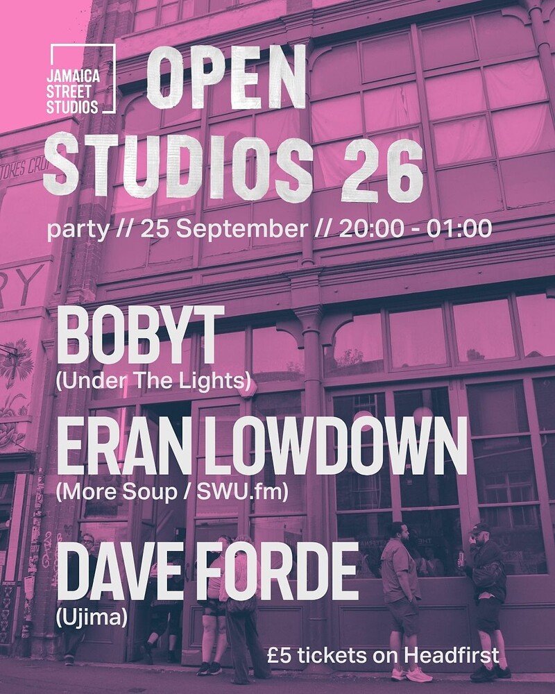 Jamaica Street Open Studios PARTY at KIT FORM