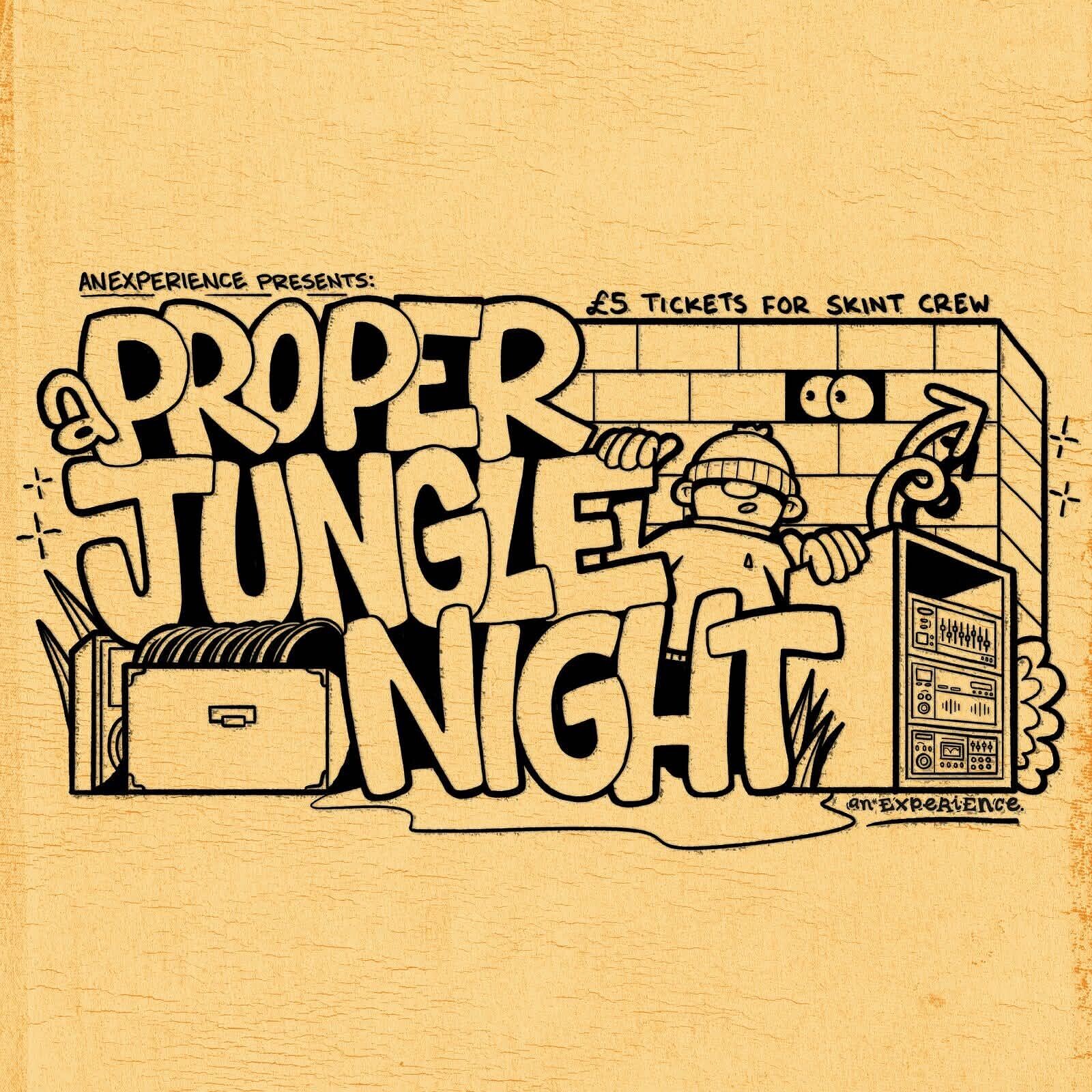 AnExperience presents ~ A proper jungle night at The Boxing Gym