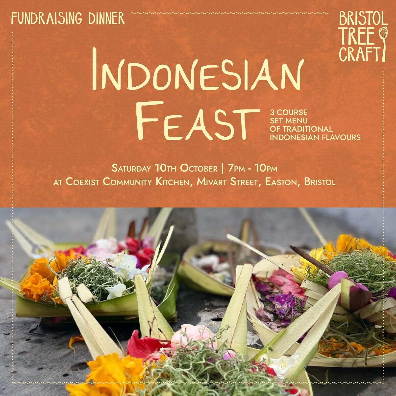 Indonesian Feast at Coexist community kitchen