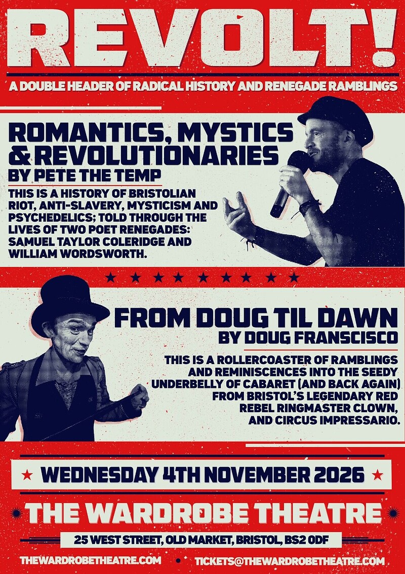 Revolt at The Wardrobe Theatre