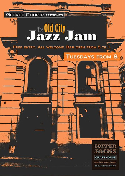 The Old City Jazz Jam at Copper Jacks Crafthouse