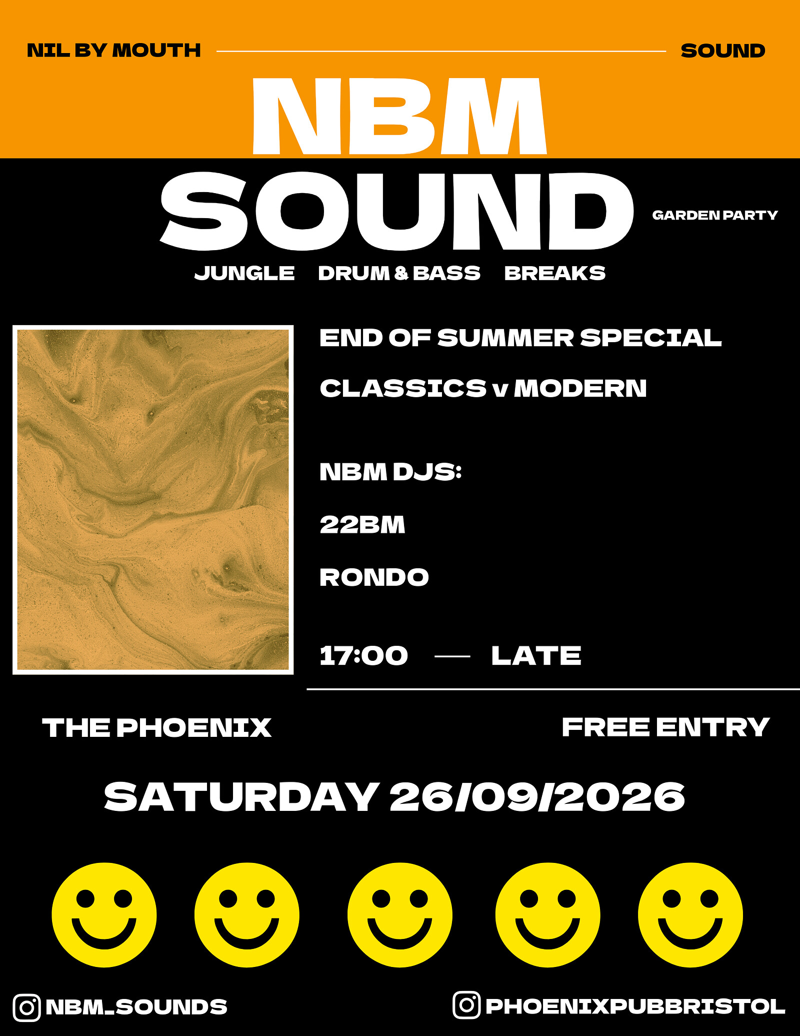 NBM Sound End of Summer Special at Phoenix Pub