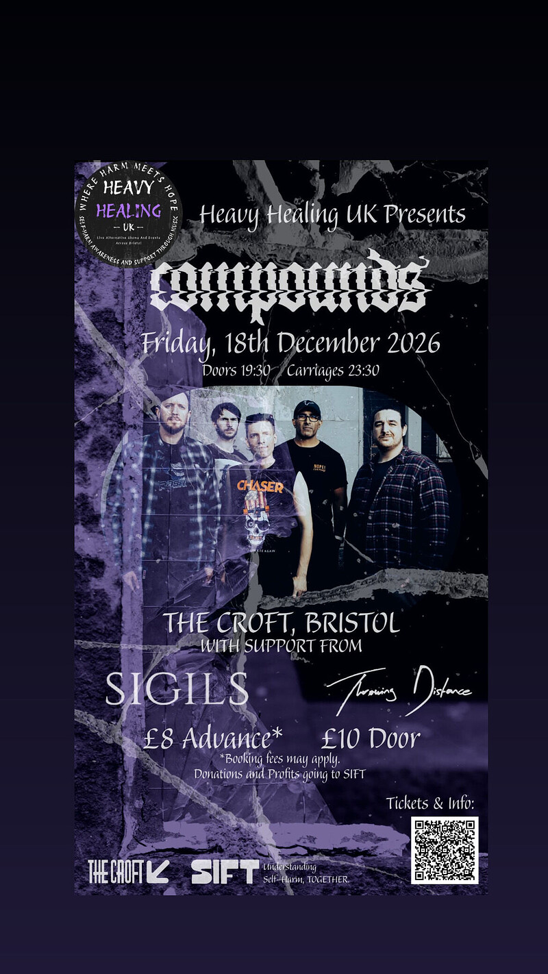 Compounds/Throwing Distance CHARITY EVENT at The Croft