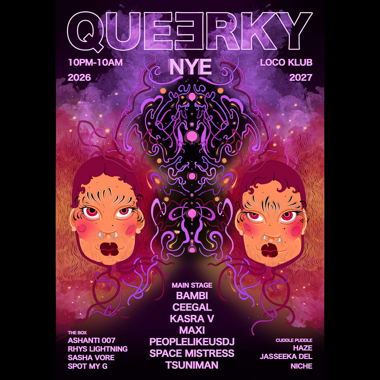 QUEERKY X LOCO KLUB: NYE at Loco Klub