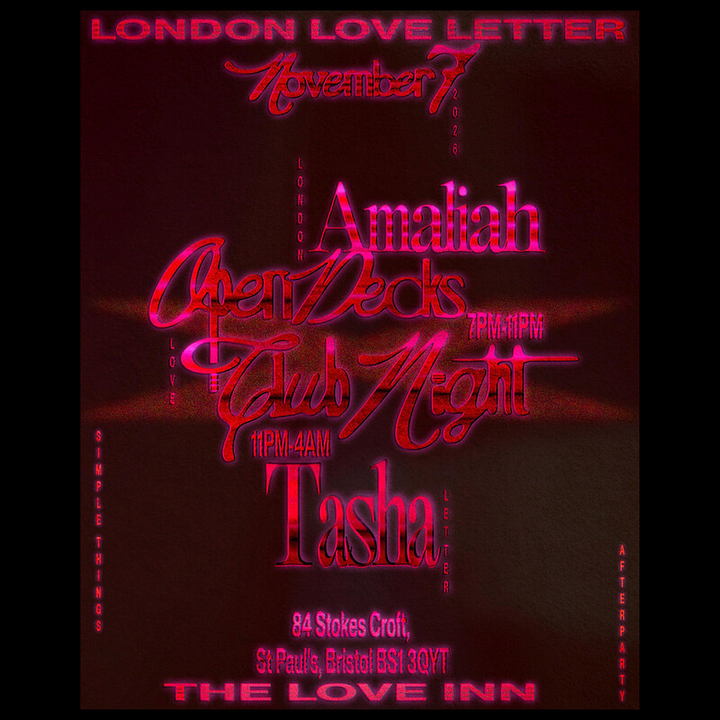 London Love Letter w/ Tasha + Amaliah at The Love Inn