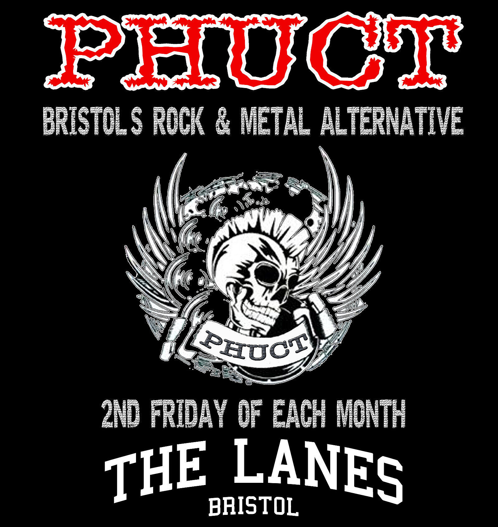 Phuct - Bristol's Rock & Metal Alternative - Haggis V6.0 at The Lanes