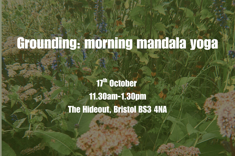 Grounding: mandala yoga morning at The Greenhouse