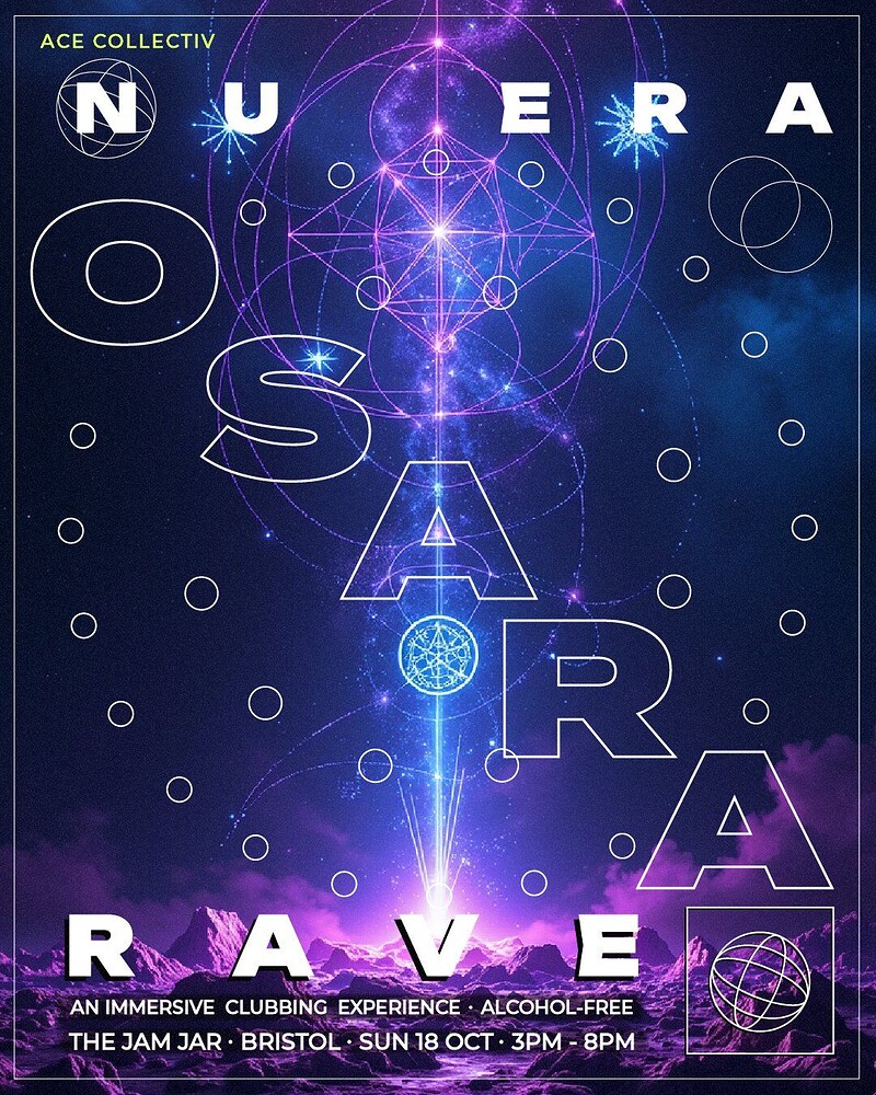 Nu Era Rave: An Immersive Clubbing Experience · Alcohol-Free at The Jam Jar