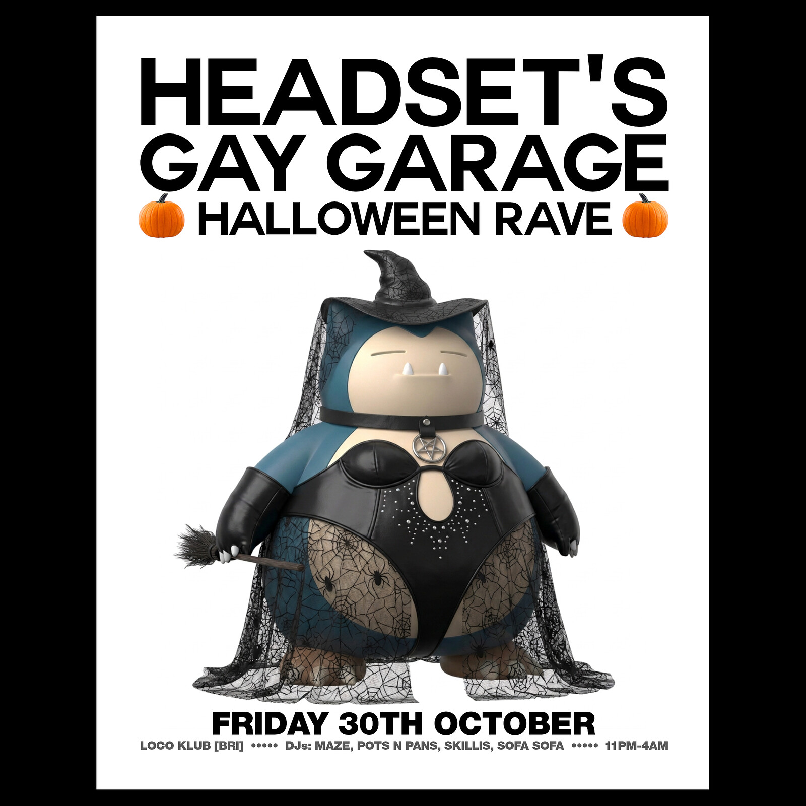 Headset's Gay Garage - Halloween Special at Loco Klub