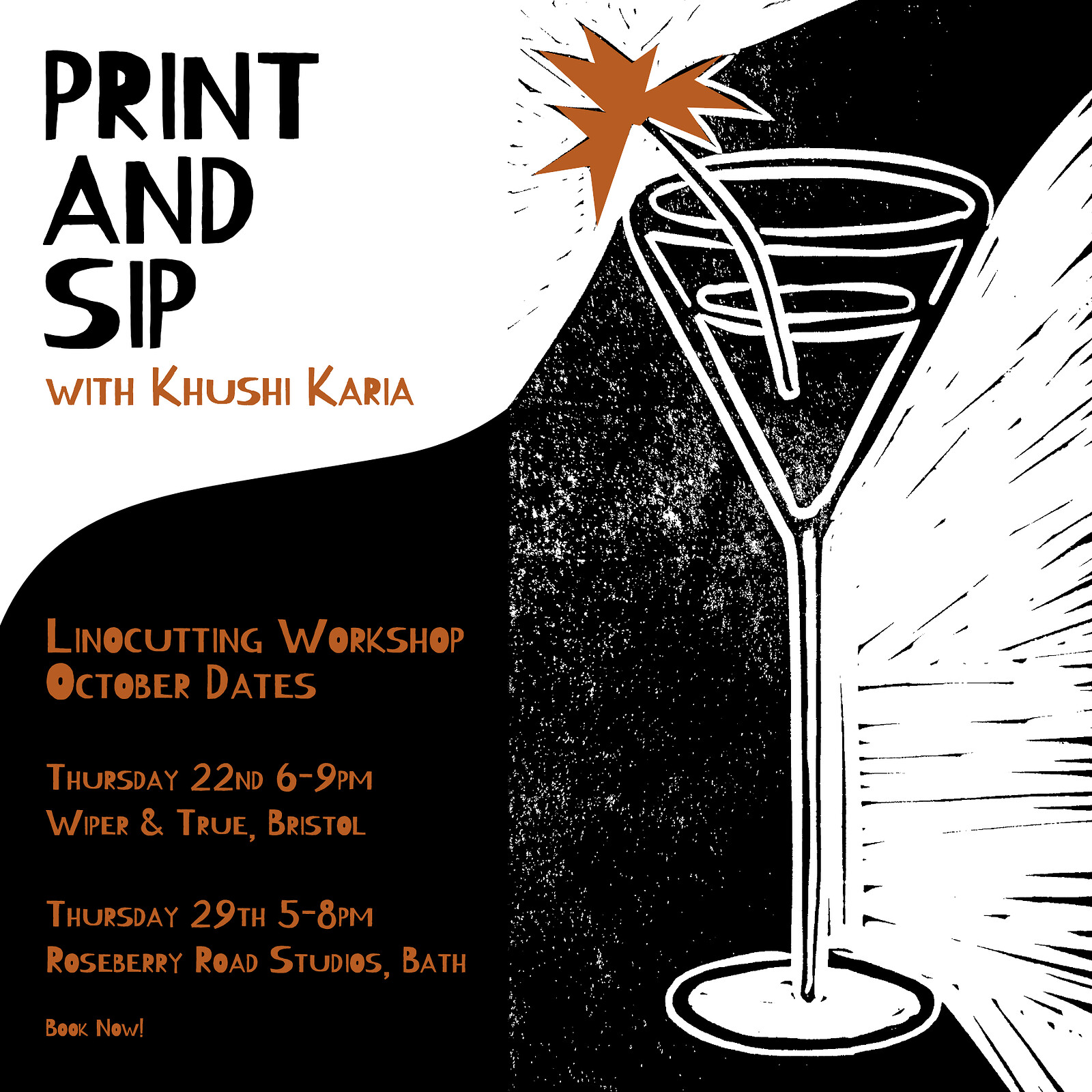 Print & Sip with Khushi Karia at Wiper and True Brewery & Taproom