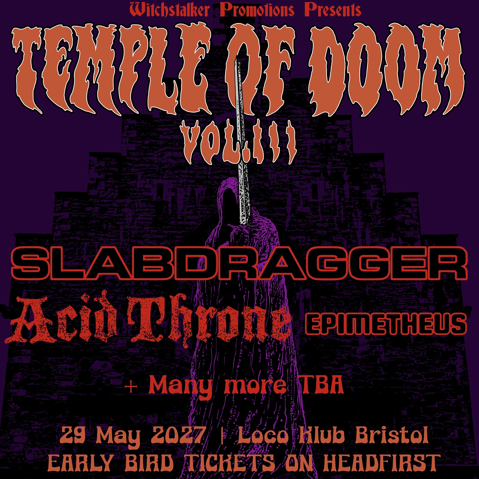 TEMPLE OF DOOM VOL. III at Loco Klub