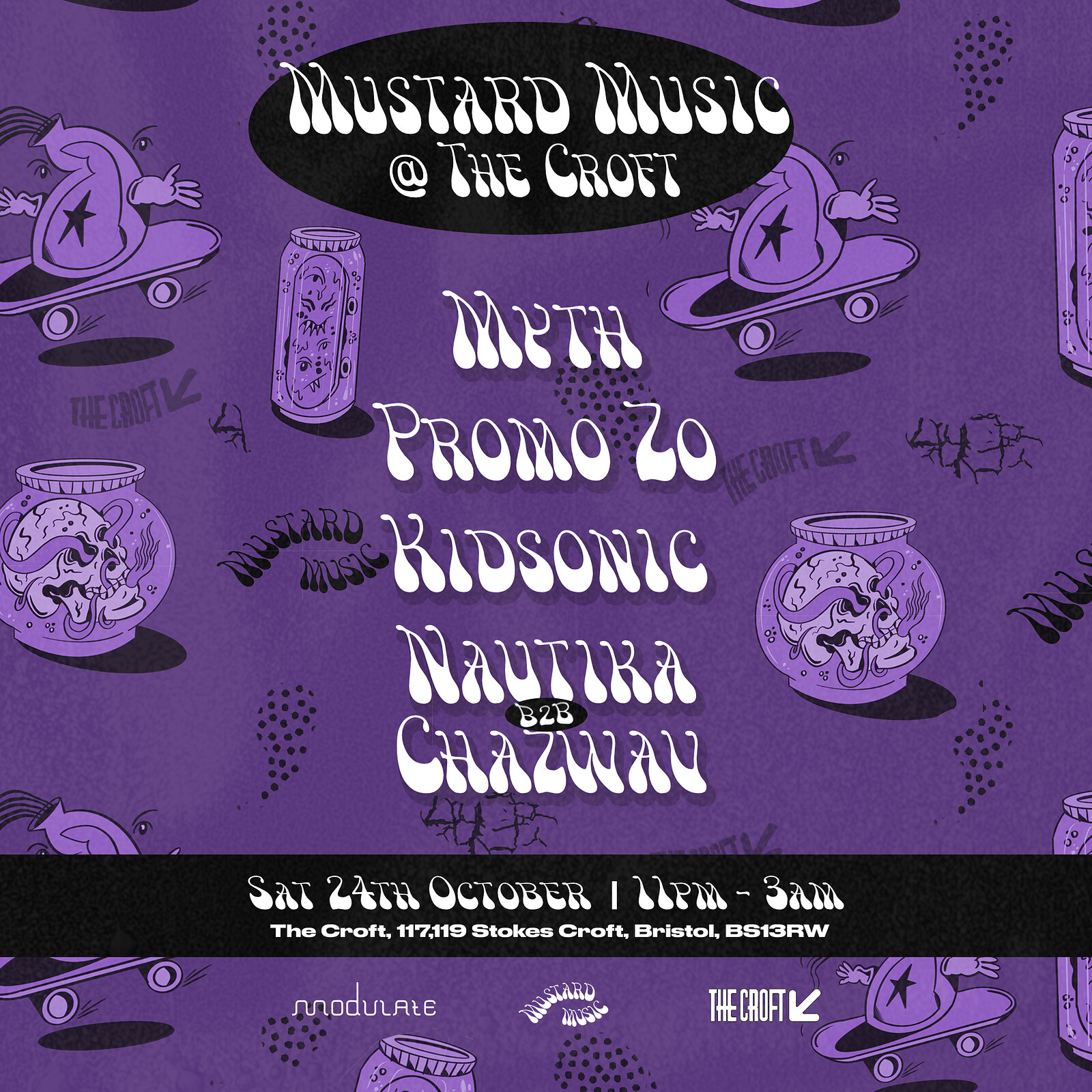Modulate Presents: Mustard Music at The Croft