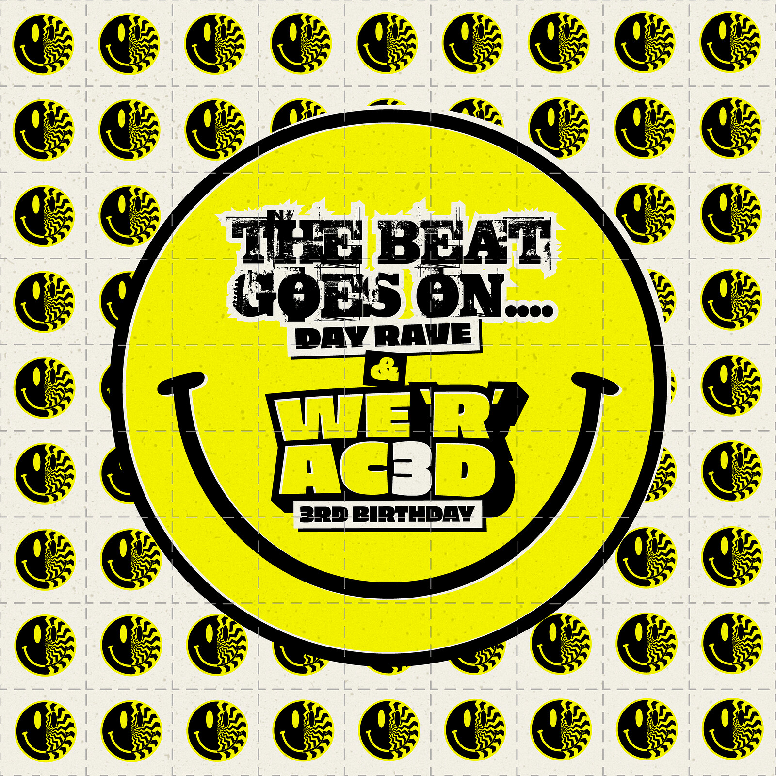THE BEAT GOES ON & WE R ACID DAY RAVE at Basement 45
