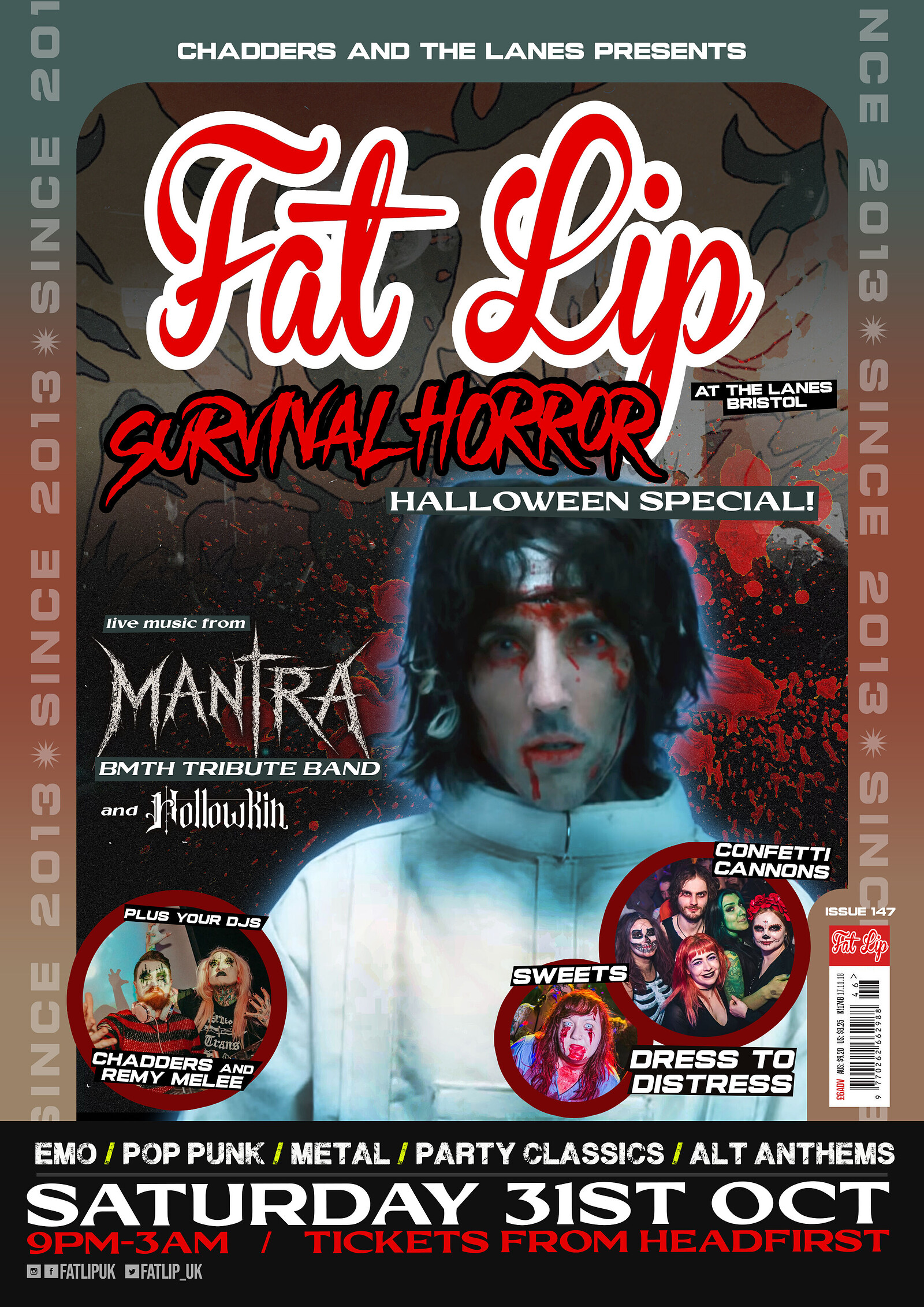 FAT LIP: Survival Horror Halloween Party at The Lanes