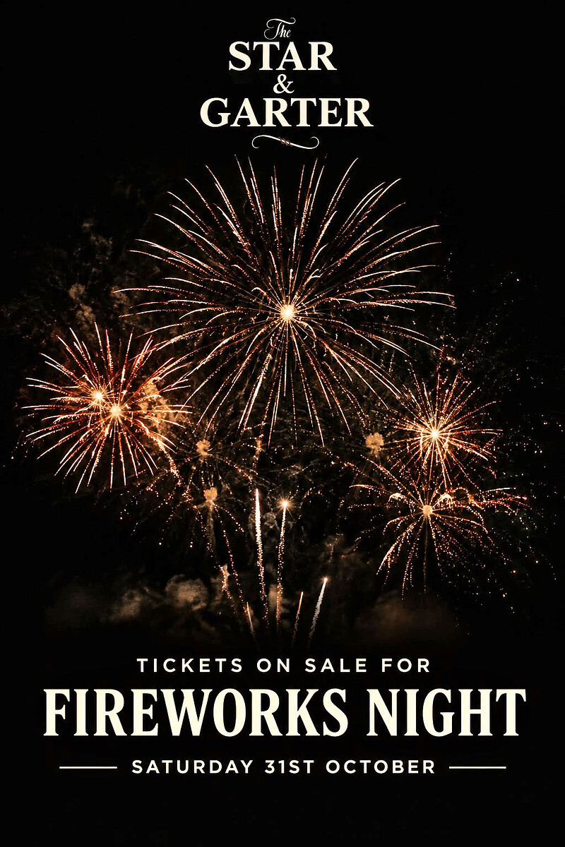 Annual Community Firework Show at Star and Garter Albany Park