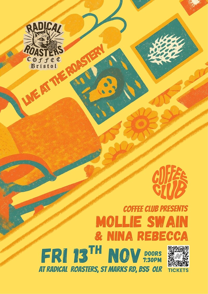 Mollie Swain & Nina Rebecca at Radical Roasters