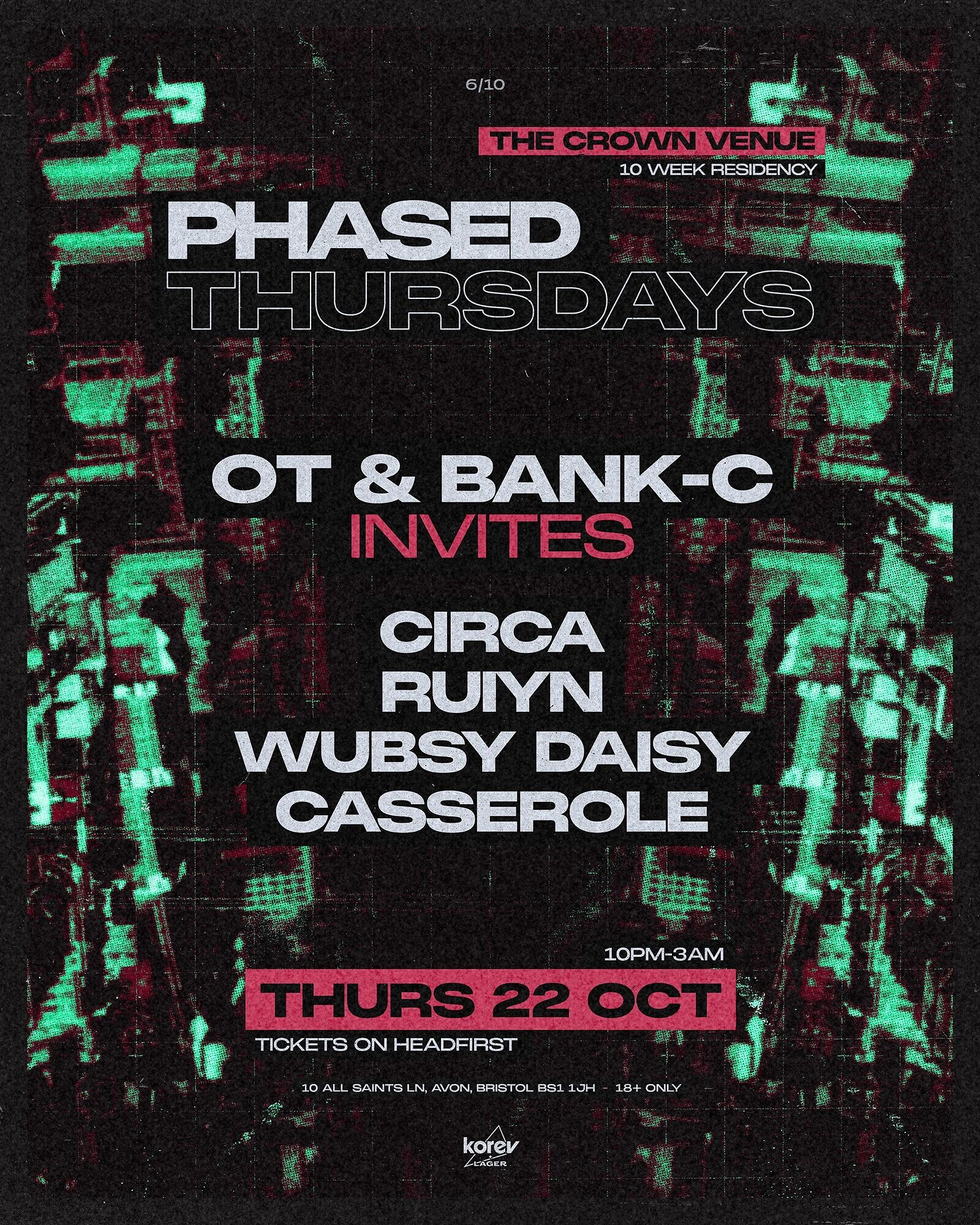 Phased Thursdays: OT & Bank-C Invites at Phased Thursdays: OT & Bank-C Invites