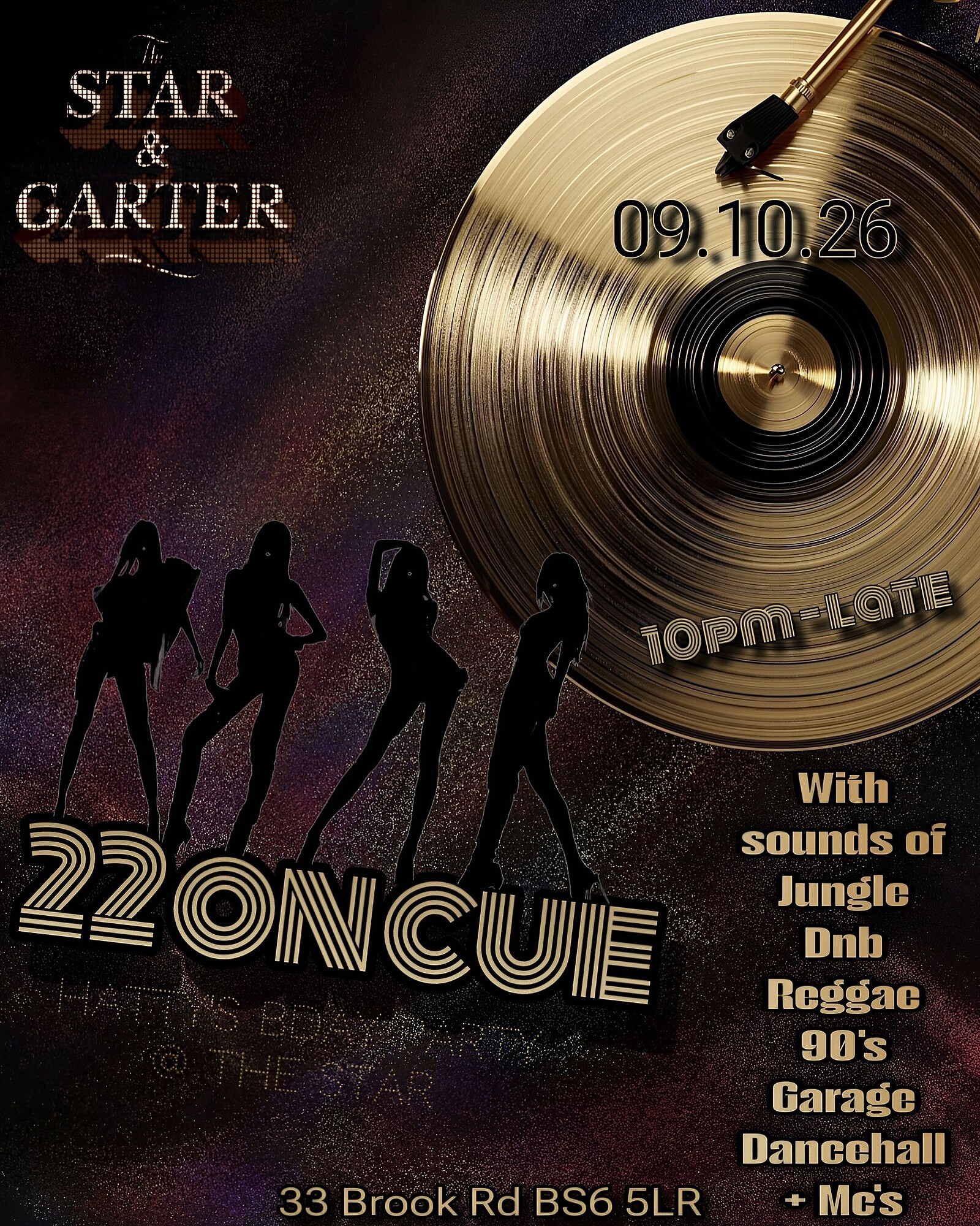 Star n garter multi genre takeover at The Star & garter