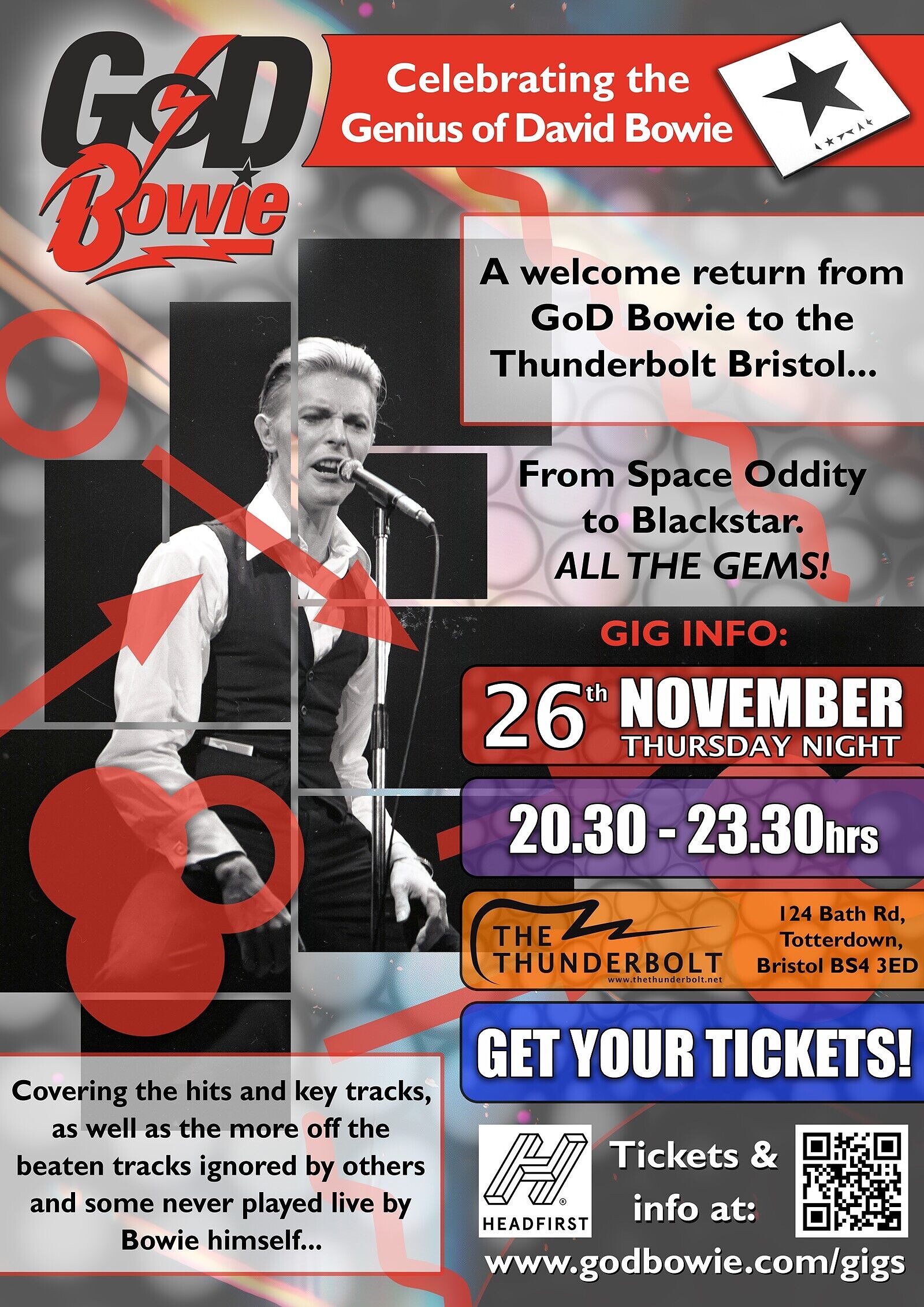 The Genius of David Bowie at The Thunderbolt