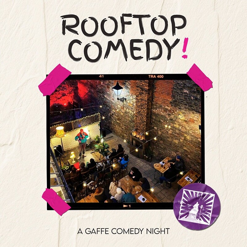 Rooftop Comedy at Mr Wolfs Rooftop