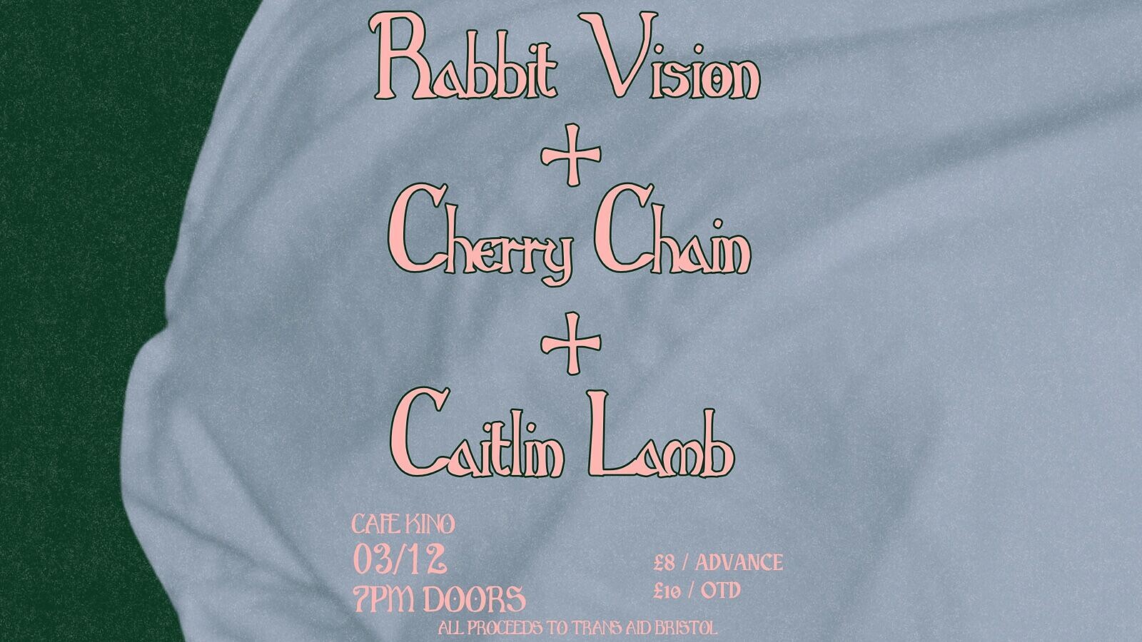 RABBIT VISION + CHERRY CHAIN + CAITLIN LAMB at Cafe Kino