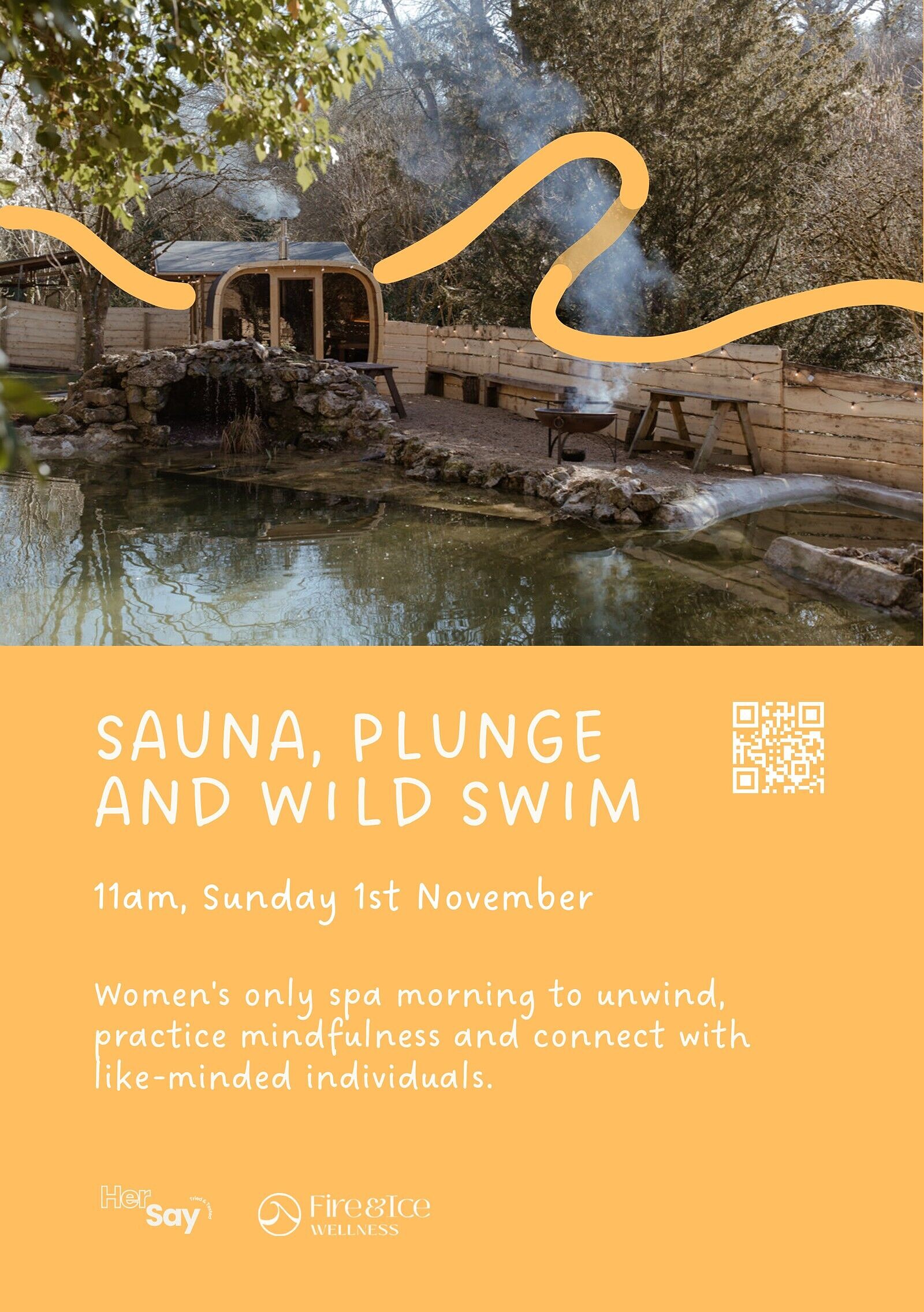 HerSay Sunday Reset: Sauna, Plunge, Wild Swim & Coffee Morning at Fire & Ice Wellness, Westbury-on-Trym