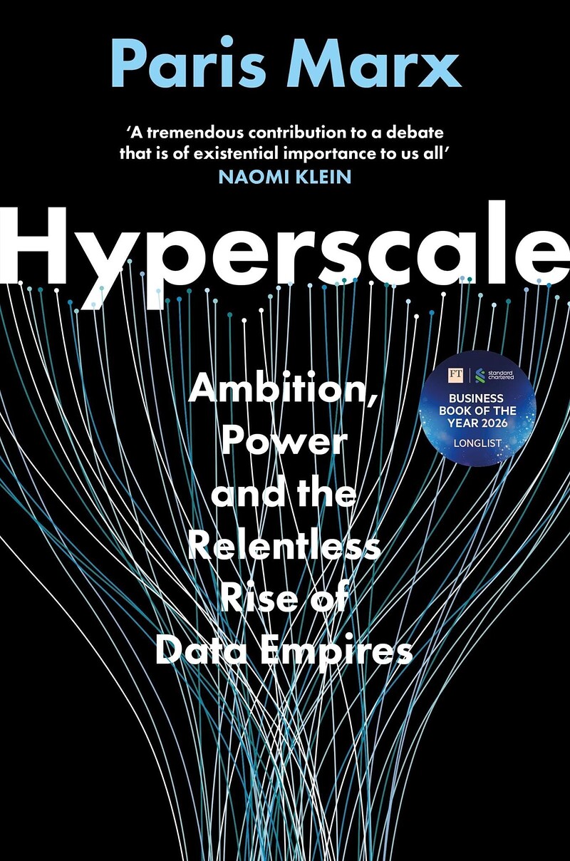 Hyperscale w/ Paris Marx fighting AI + Data Centres at Hamilton House - Mild West Room