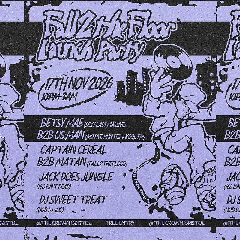 Fall 2 The Floor Launch Party: Betsy Mae B2B OS:MAN + more at The Crown