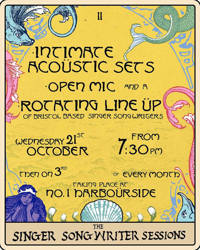 The Singer Songwriter Sessions at No.1 Harbourside