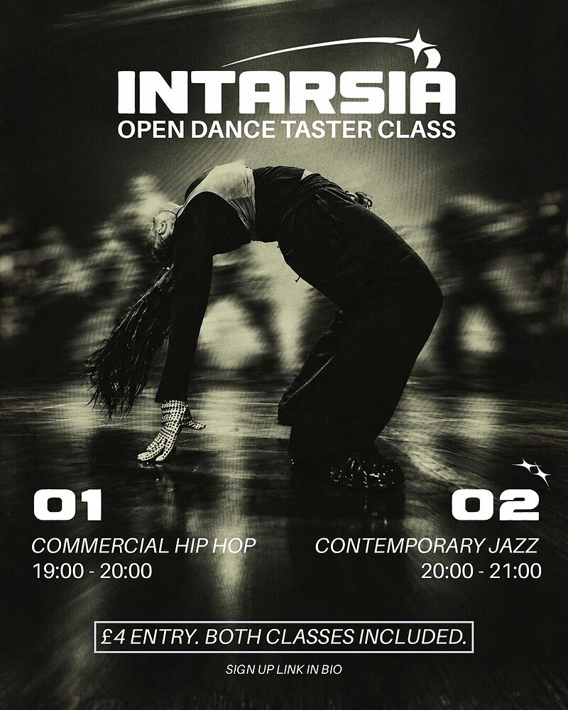 INTARSIA OPEN DANCE TASTER CLASS at The Island