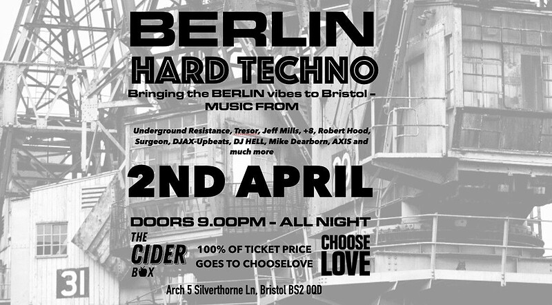 BERLIN - HARD UNDERGROUND TECHNO at The Cider Box Tap Room