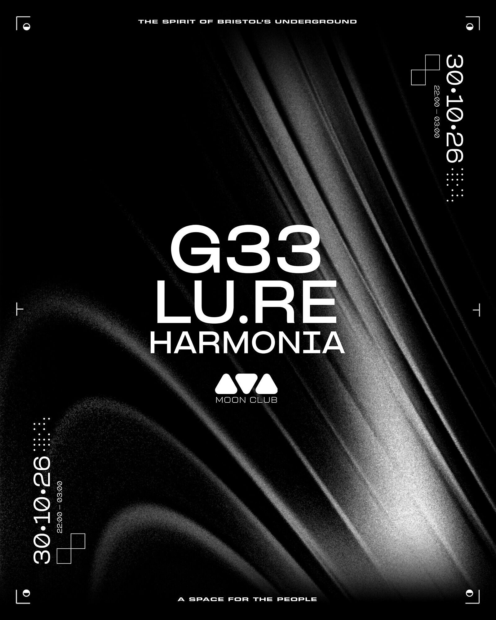 G33 / Lu.Re / Harmonia at Moon Club
