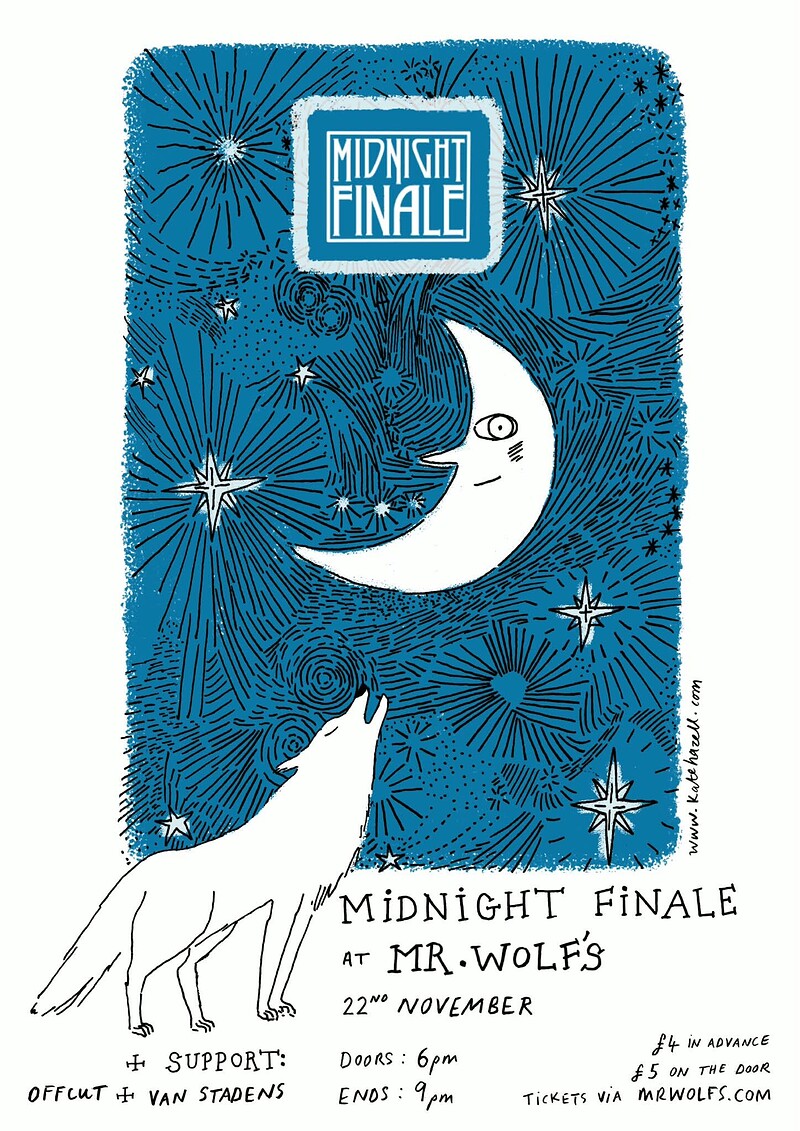 Midnight Finale + OFFCUT + Van Stadens at Mr Wolfs