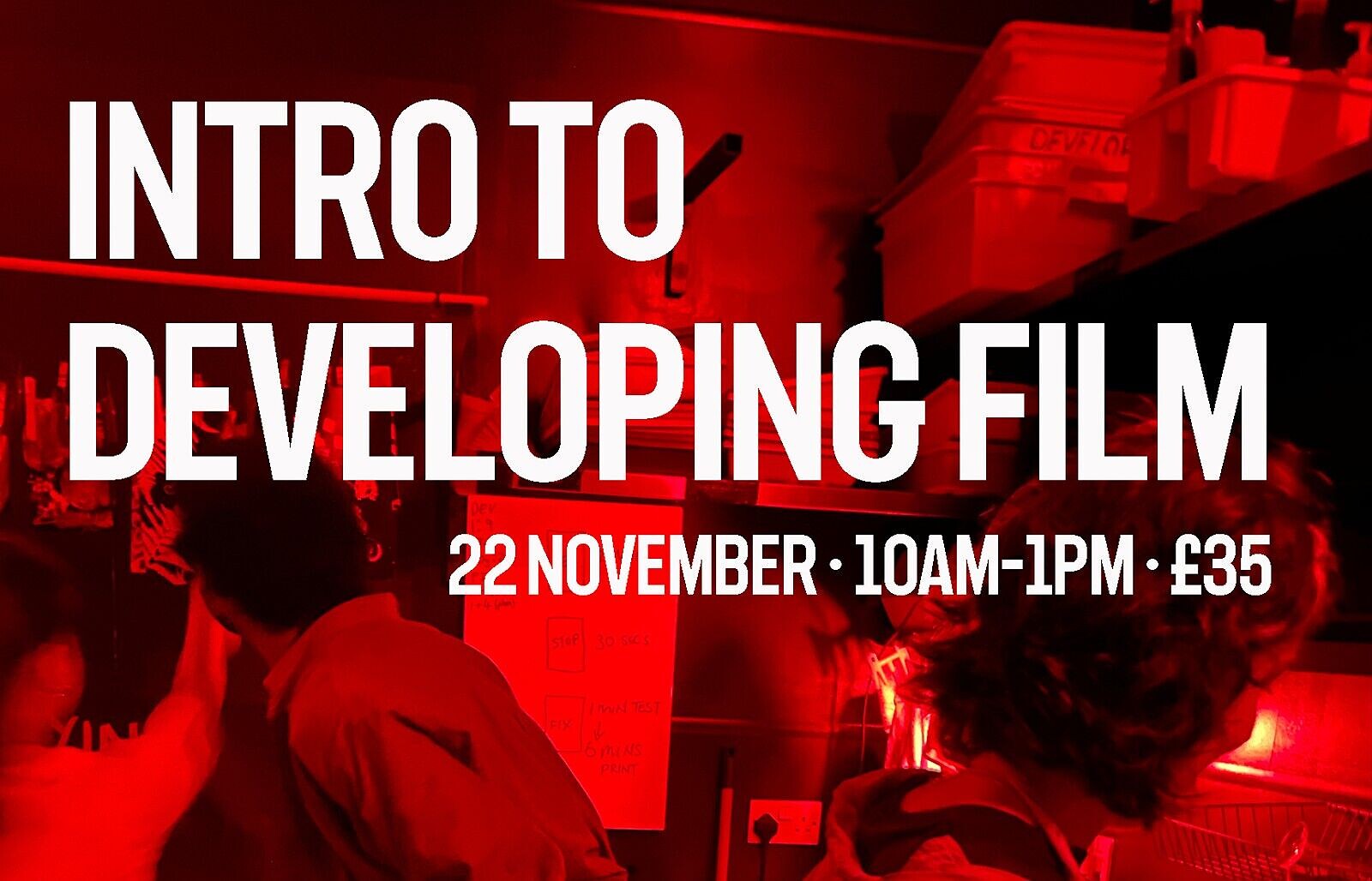 Intro to Developing Film Workshop at KIT FORM